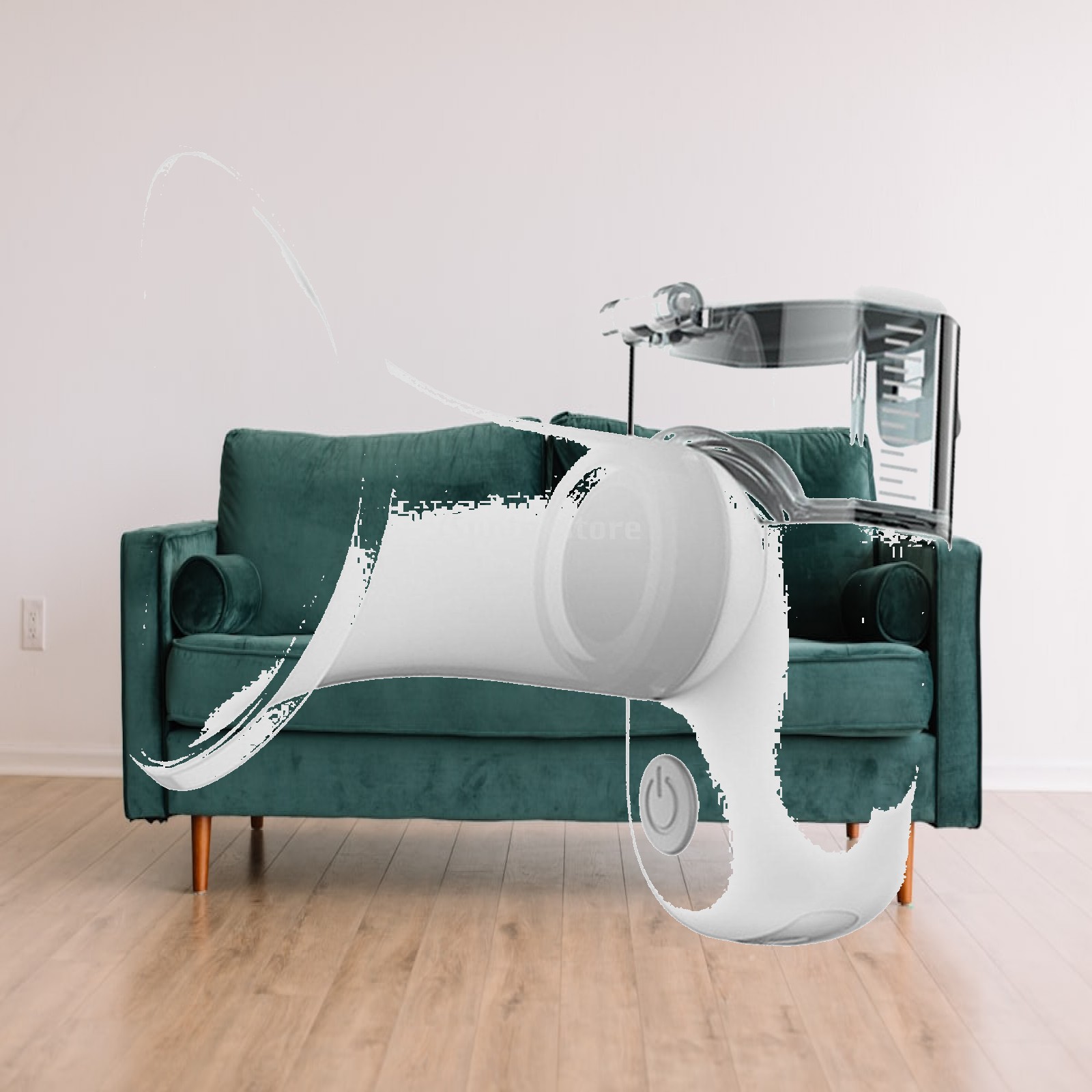 Facial Steamer Nano - بخاخ نانو محمول للعينين، جهاز ترطيب