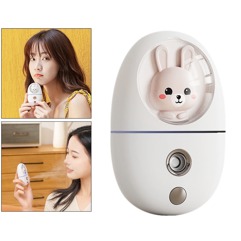 مرطب وجه كرتوني صغير بسعة 35 م - مراجعة Facial Steamer Nano وسعره