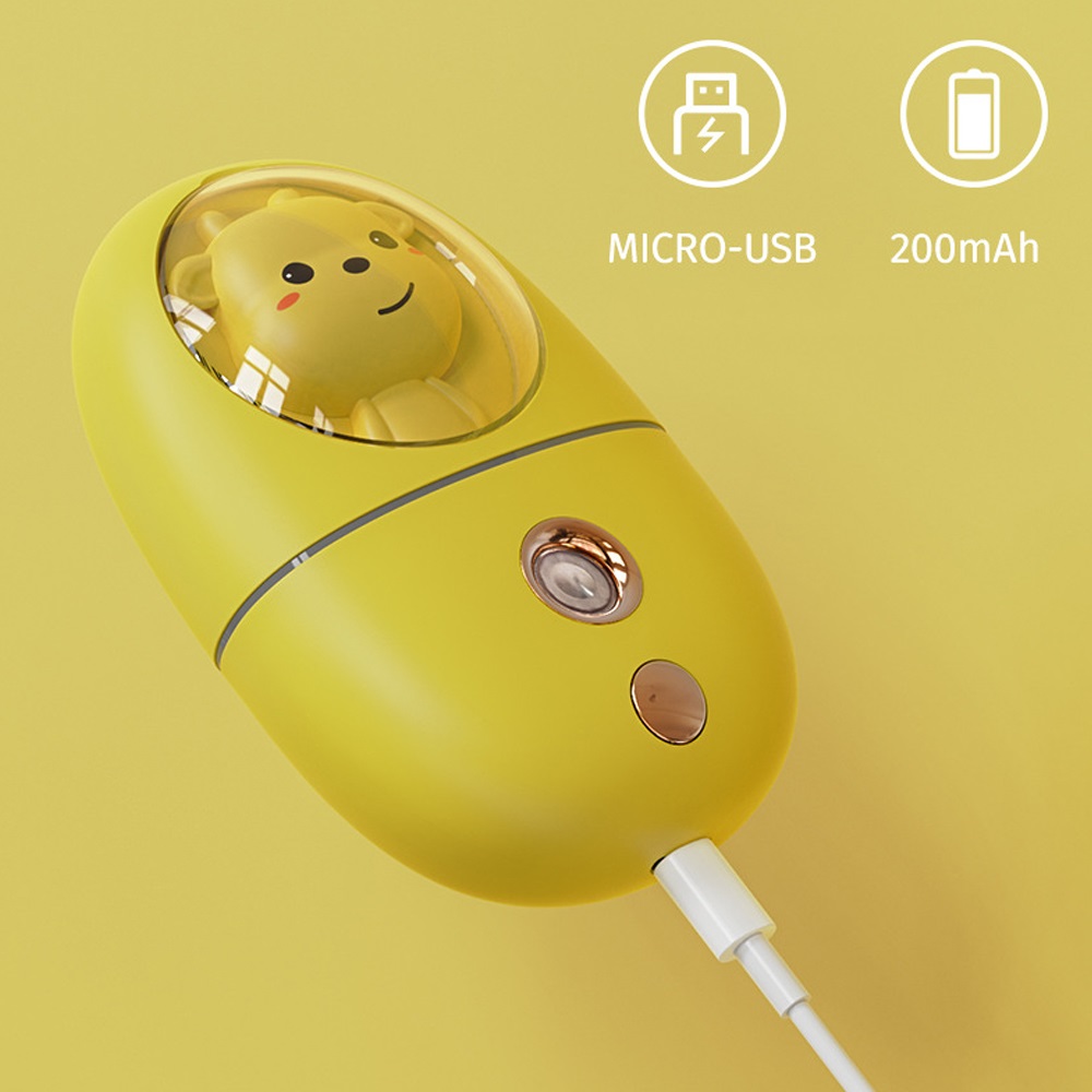 مرطب وجه كرتوني صغير بسعة 35 م - مراجعة Facial Steamer Nano وسعره