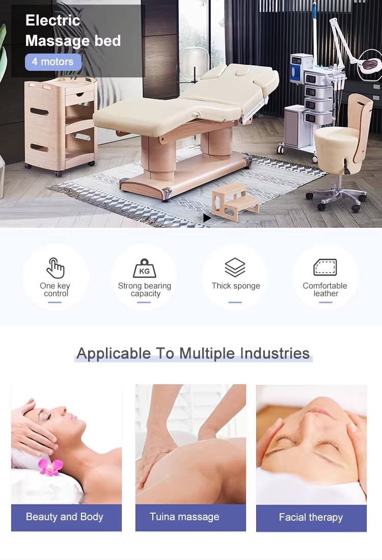 سرير تدليك كهربائي بقاعدة خشبي - مراجعة Spa Wellness Usa وسعره