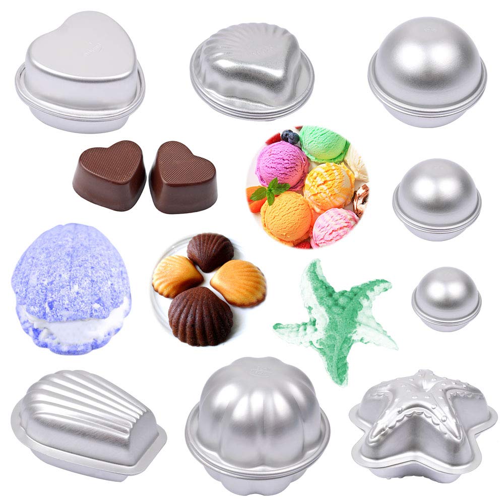 مجموعة قوالب قنابل الحمام المع - مراجعة Bath Bomb Mold وسعره