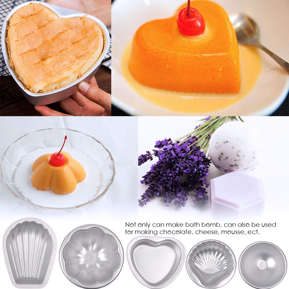 مجموعة قوالب قنابل الحمام المع - مراجعة Bath Bomb Mold وسعره