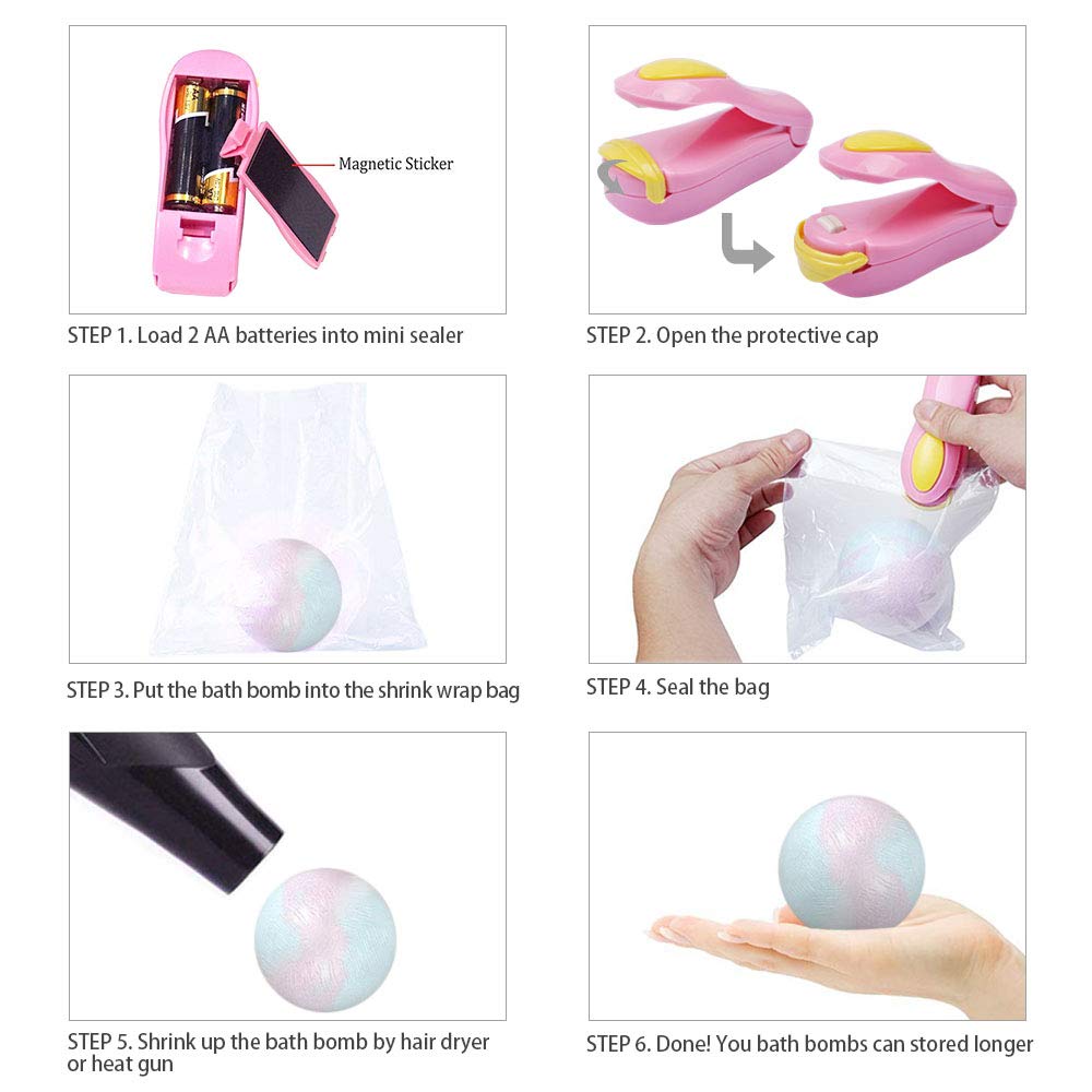 مجموعة قوالب قنابل الحمام المع - مراجعة Bath Bomb Mold وسعره