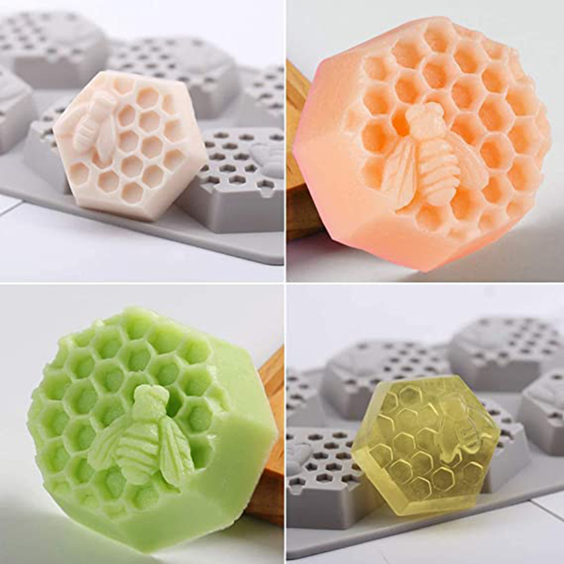 العسل قالب الصابون ثلاثية الأب - مراجعة Bath Bomb Mold وسعره
