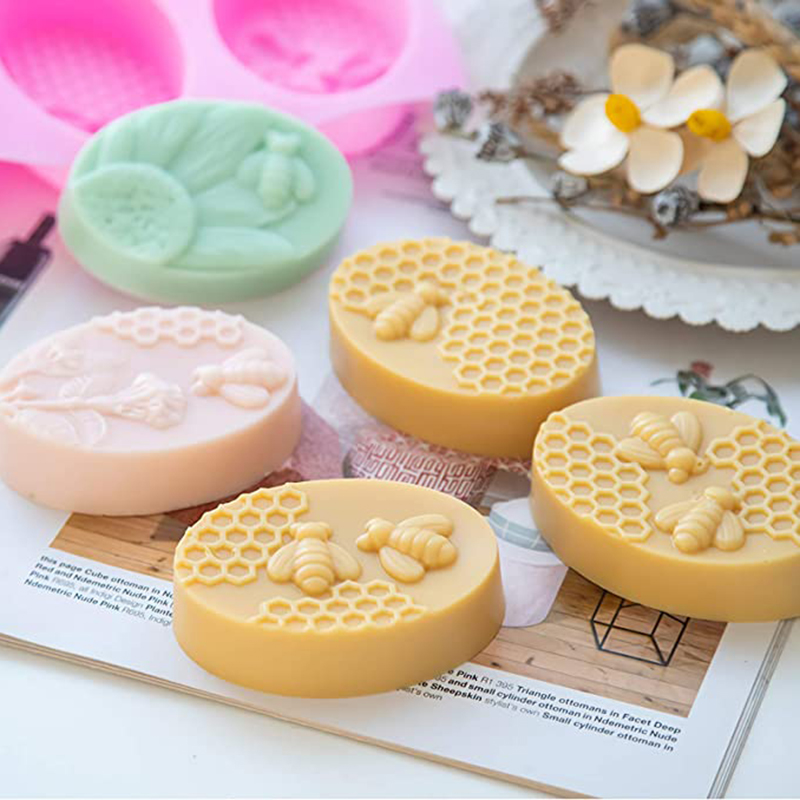 العسل قالب الصابون ثلاثية الأب - مراجعة Bath Bomb Mold وسعره