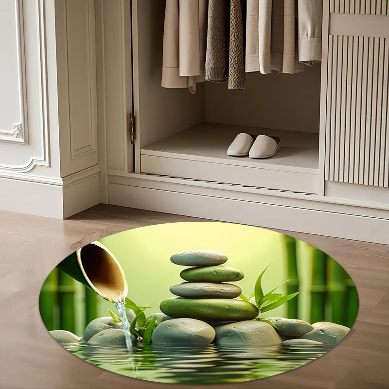 سجادة دائرية من الخيزران والحج - مراجعة Spa Wellness Yoga وسعره