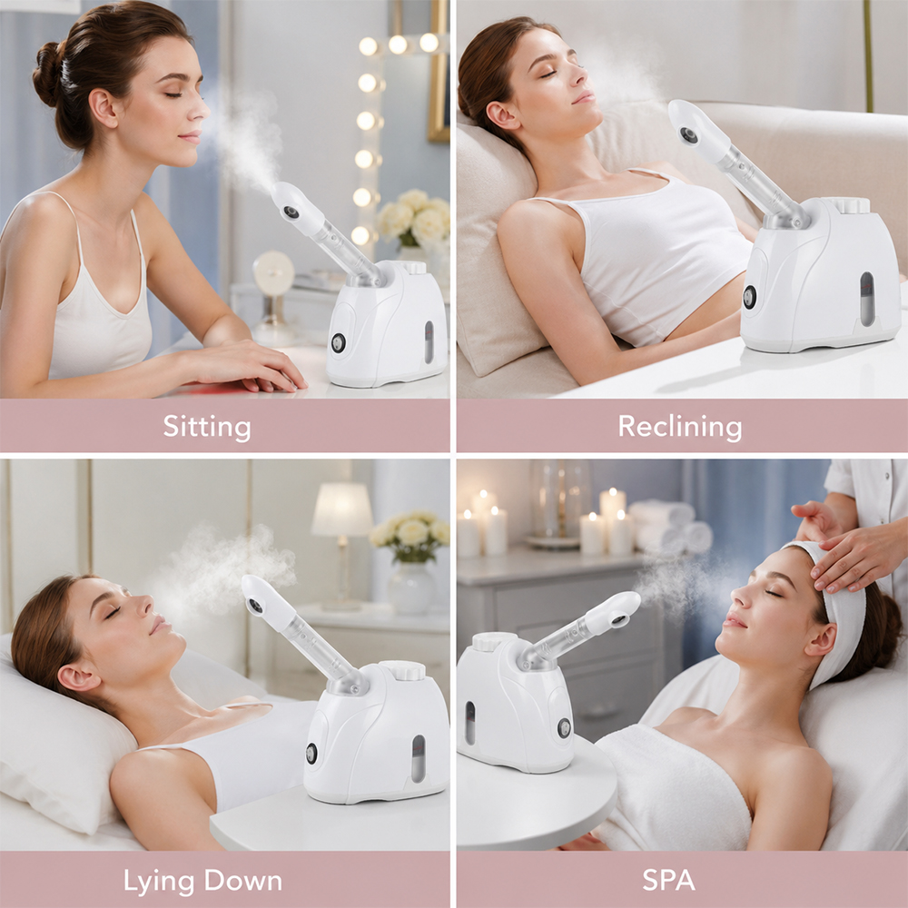 جهاز رش الوجه الاحترافي بالأوز - مراجعة Facial Steamer Nano وسعره