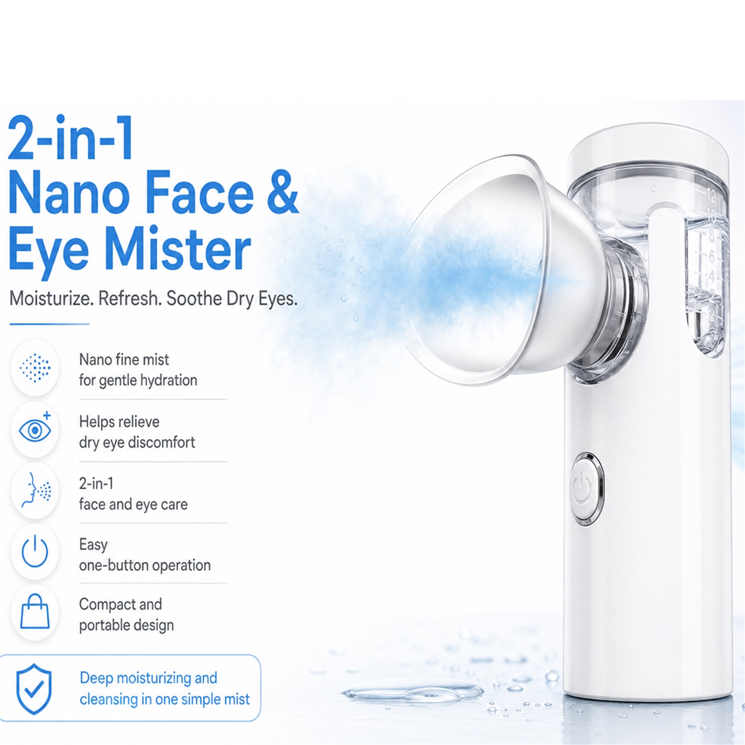 جهاز رش النانو للعين، جهاز بخا - مراجعة Facial Steamer Nano وسعره