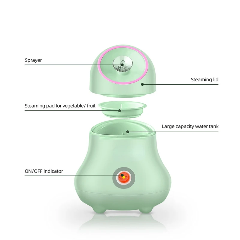 باخرة الوجه الفواكه والخضروات  - مراجعة Facial Steamer Nano وسعره