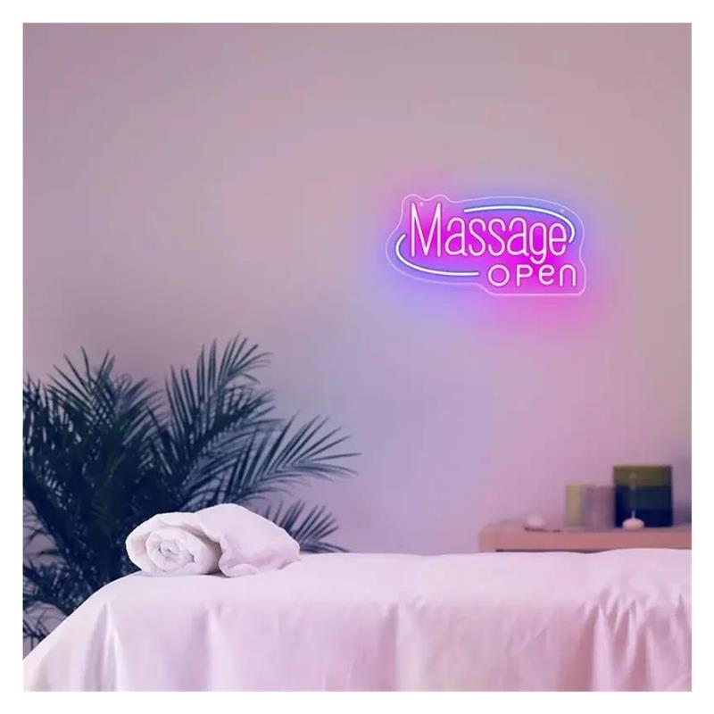 لافتة نيون لغرفة التدليك، لافت - مراجعة Spa Wellness Day وسعره