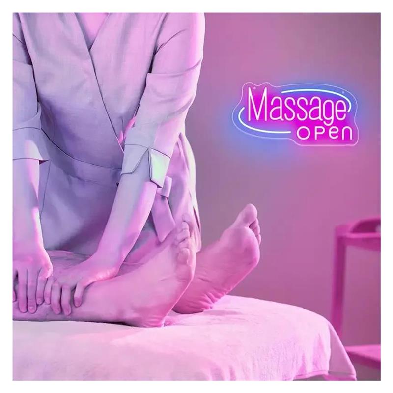 لافتة نيون لغرفة التدليك، لافت - مراجعة Spa Wellness Day وسعره