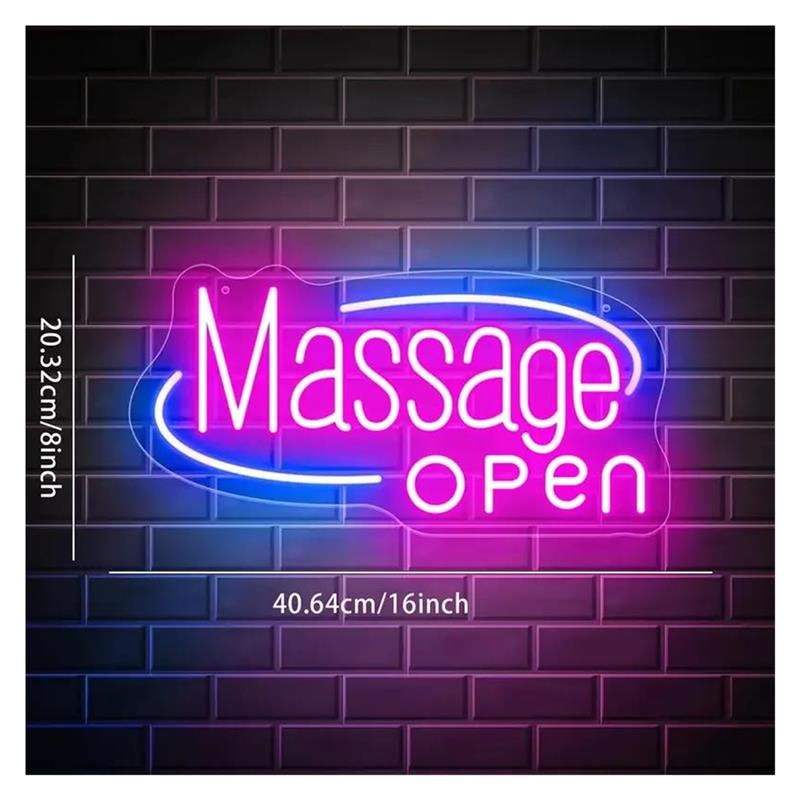 لافتة نيون لغرفة التدليك، لافت - مراجعة Spa Wellness Day وسعره