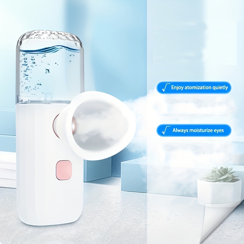 نانو التفتيت العين أداة ترطيب  - مراجعة Facial Steamer Nano وسعره
