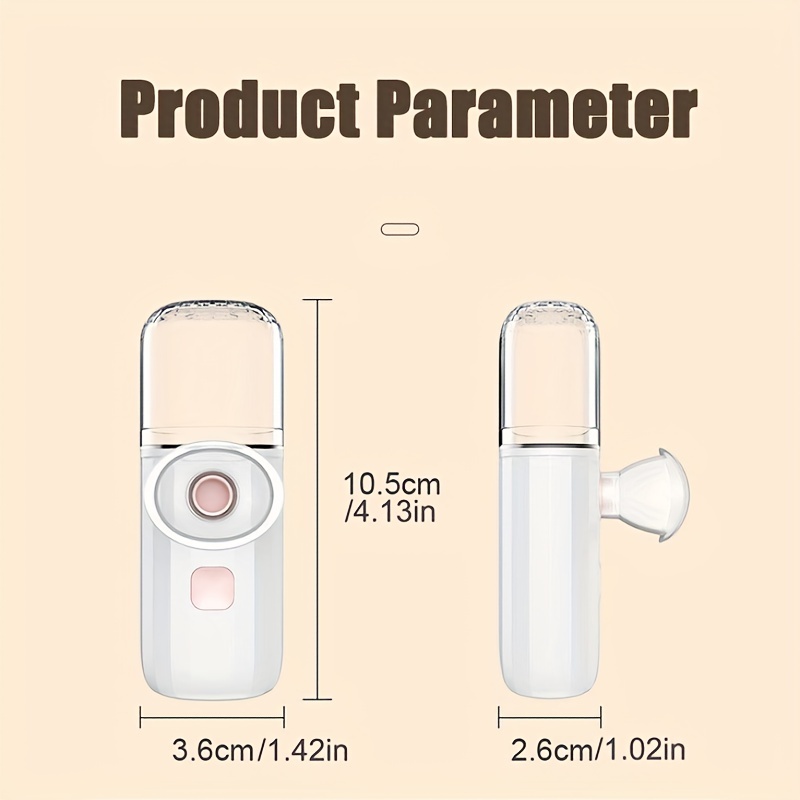 نانو التفتيت العين أداة ترطيب  - مراجعة Facial Steamer Nano وسعره