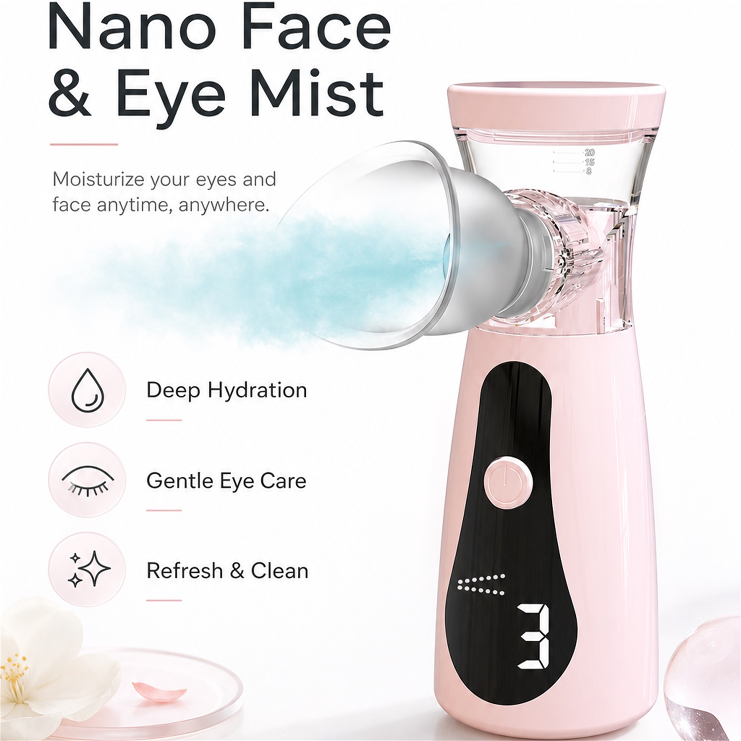 جهاز تبخير الوجه بالرذاذ البار - مراجعة Facial Steamer Nano وسعره
