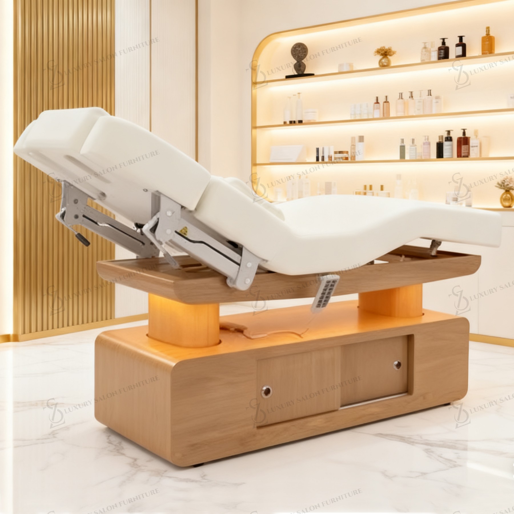 الفاخرة 3/4 محركات الوردي سرير - مراجعة Spa Wellness Salon وسعره
