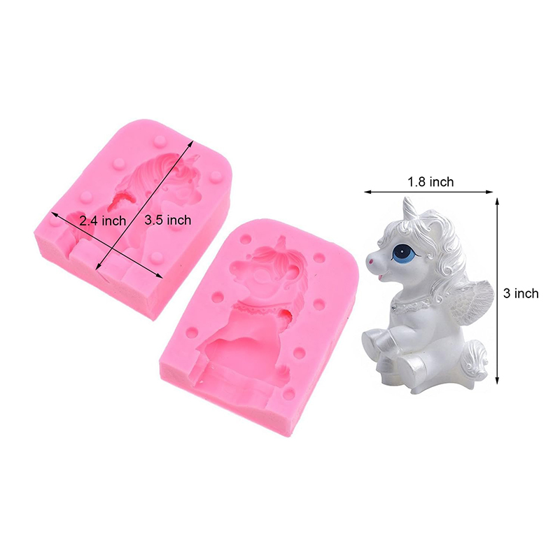 ثلاثية الأبعاد يونيكورن سيليكو - مراجعة Bath Bomb Mold وسعره